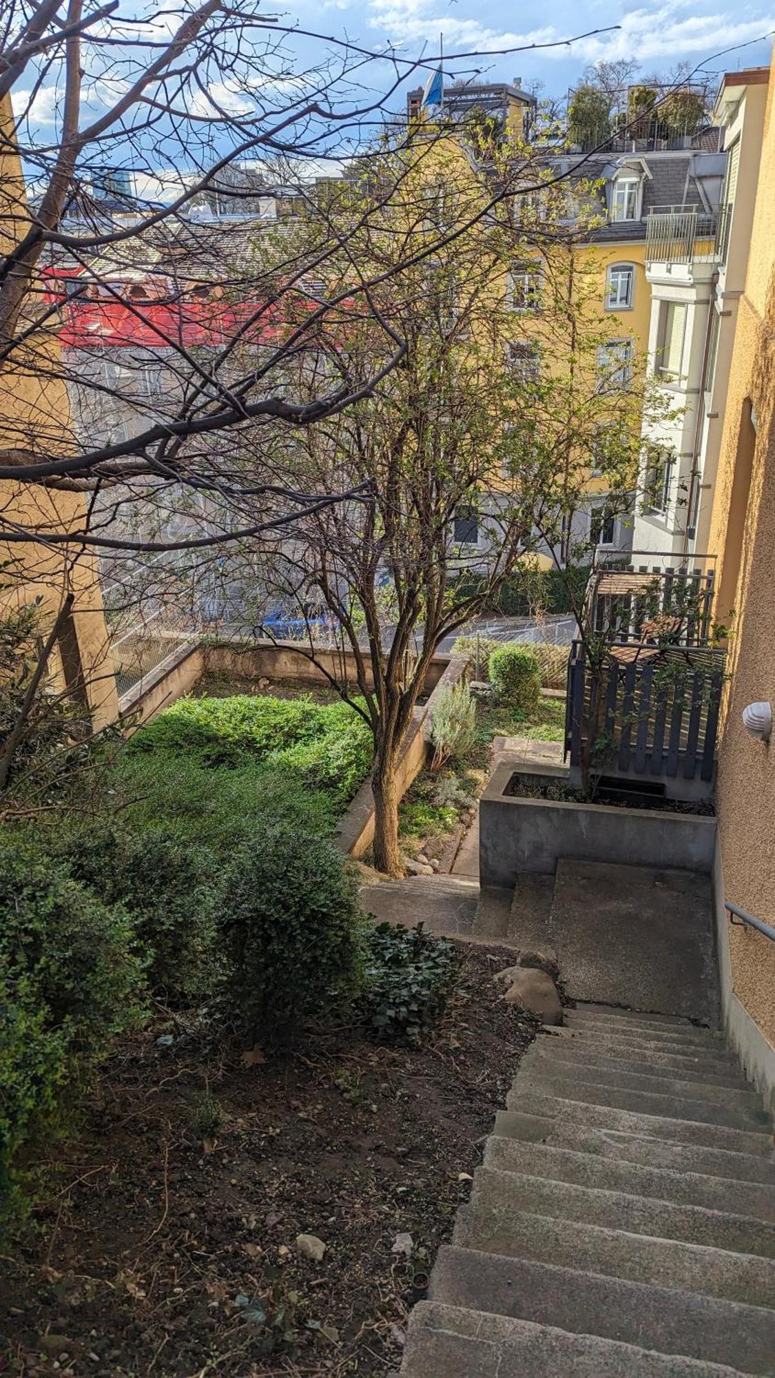 Urban Retreat - Cozy Studio With Private Patio Apartment Zurich Exterior photo